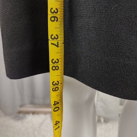 A.J. Bari Black Sleeveless Open Back Sheath Cocktail Dress Petite 10 - Picture 8 of 11